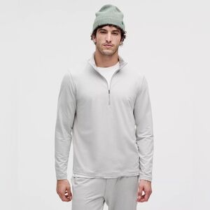 Lululemon Men’s Soft Jersey Half Zip - Grey